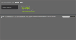 Desktop Screenshot of infrared-energy.com